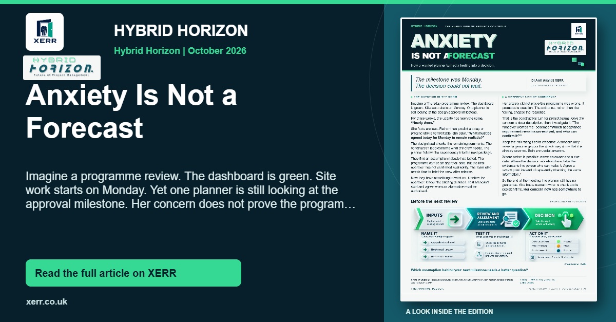 Anxiety Is Not a Forecast
